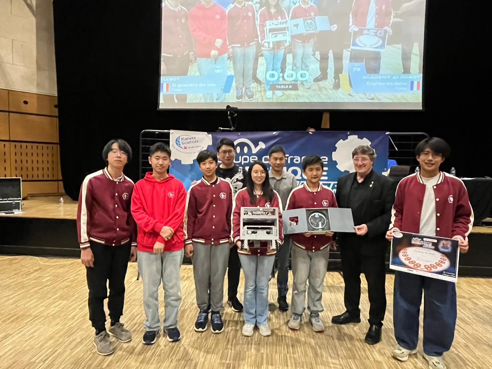 Coupe de France de Robotique 2026 : l’équipe Academy AI Robot décroche la 2ᵉ place régionale